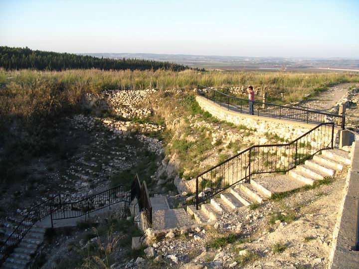 Entrance to the underground water works.