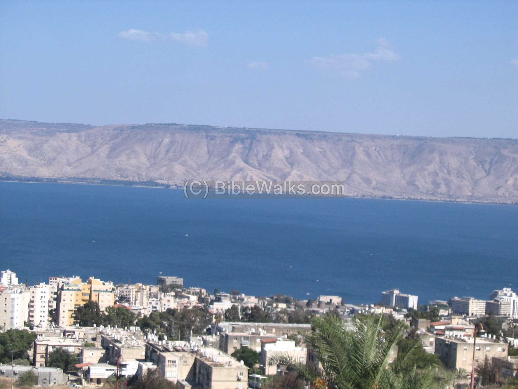 sea of galilee panorama