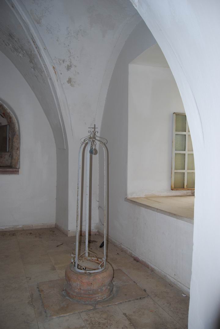 The well in the kitchen of the Monastery