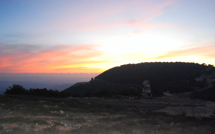Beit Jan - Sunset view of Mt Ha'ari