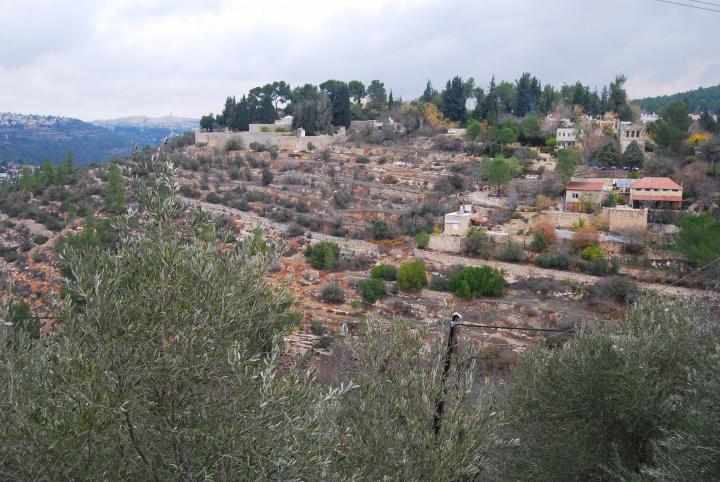 Ein Kerem - view from the south