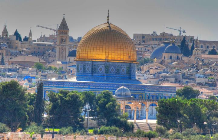 Dome of the Rock and the old city