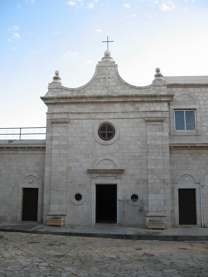North wall of the Mukhraka church.