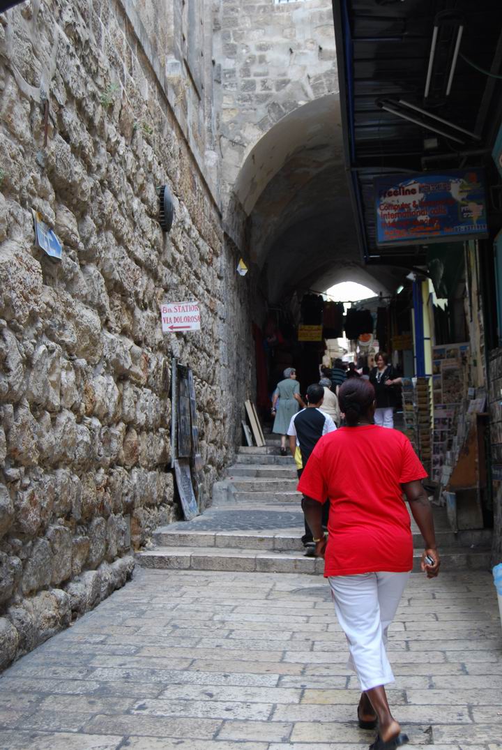 Via Dolorosa - station 8