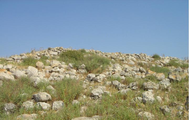Top of Khirbet canna