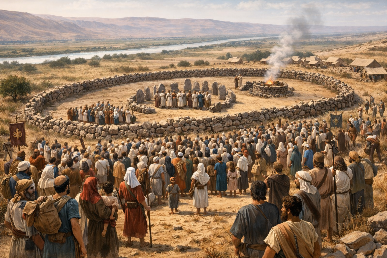 Gilgal Gilgal - Argaman - BibleWalks 500+ sites