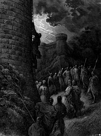 Tancred fortress - BibleWalks 500+ sites