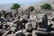 Byzantine synagogue in Em Hakshatot, southern Golan heights