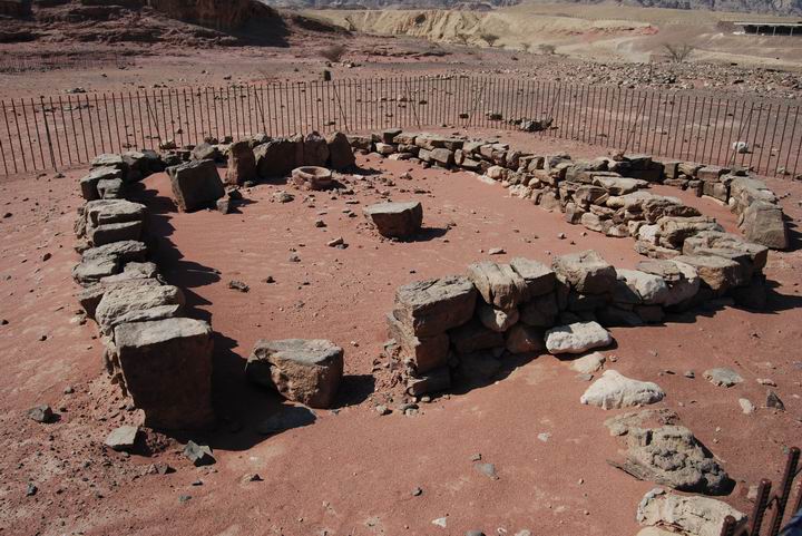 Timna: Mushroom area - miner's temple