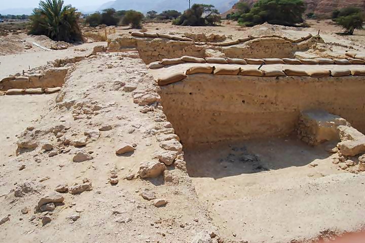 Eastern walls of the fort.