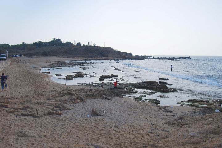 North side of Tell Achziv