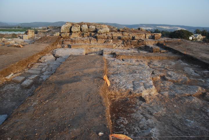 Habonim - Byzantine church - view towards the east