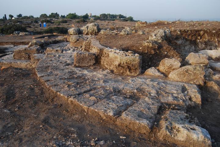 Habonim Byzantine church: southern apse