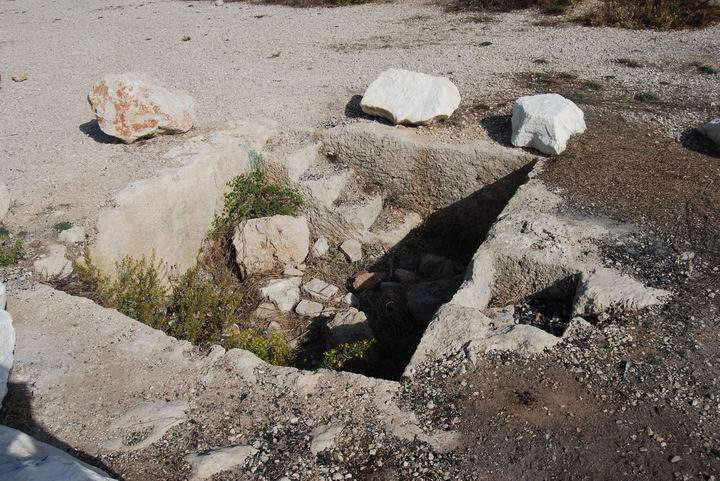 Khirbet Masref: Wine press