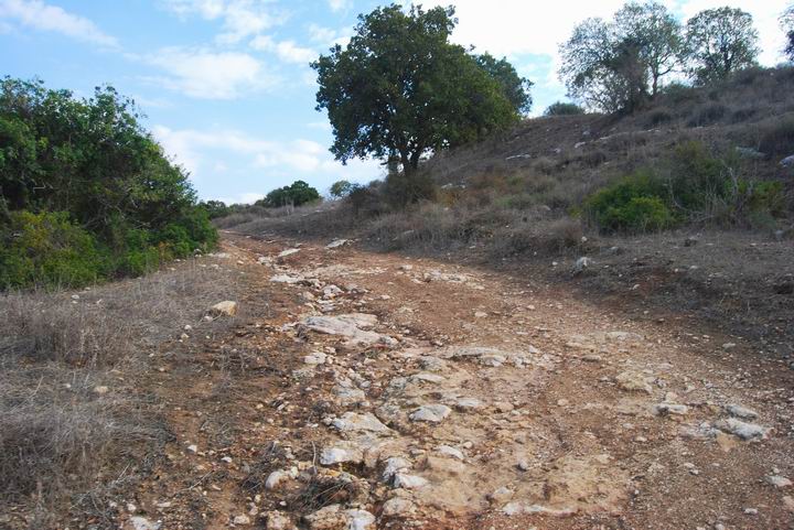 Entrance to the ancient village.