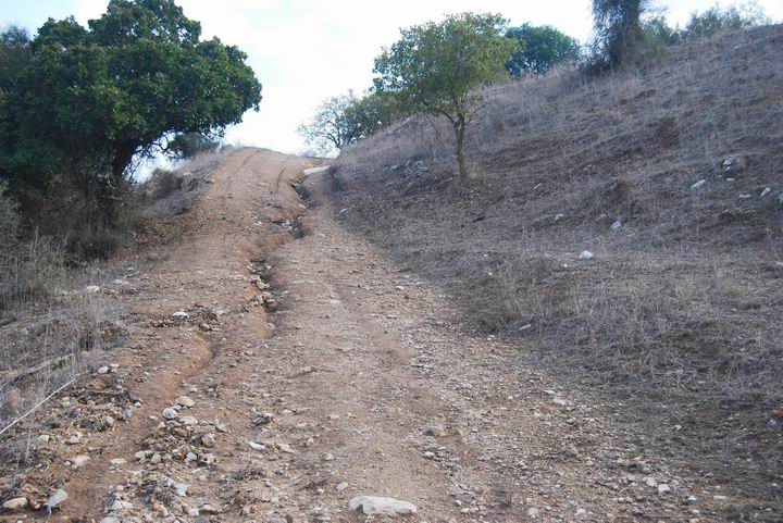 Entrance to the ancient village.