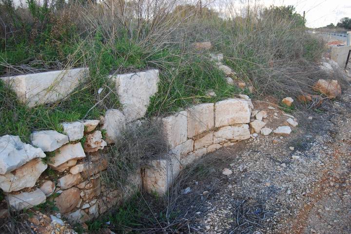 Remains of the Byzantine church.