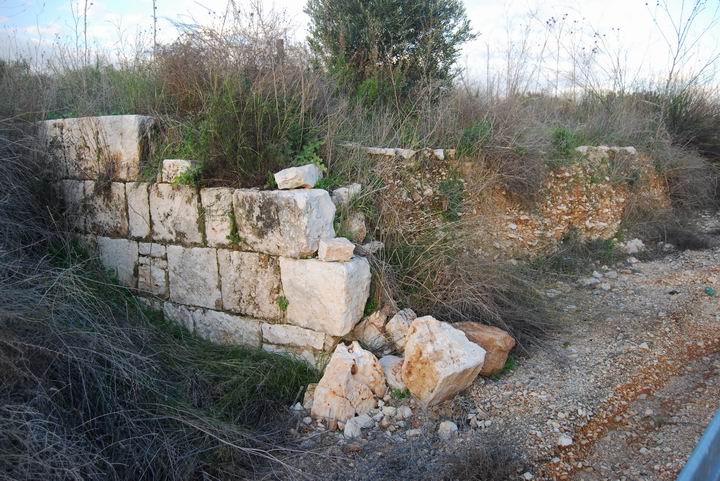 South-western part of the Byzantine church