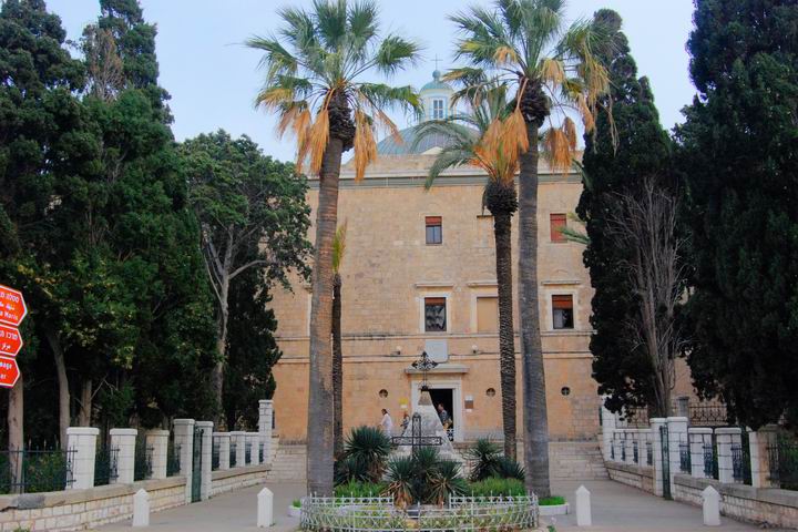 Western side of the Carmelite monastery