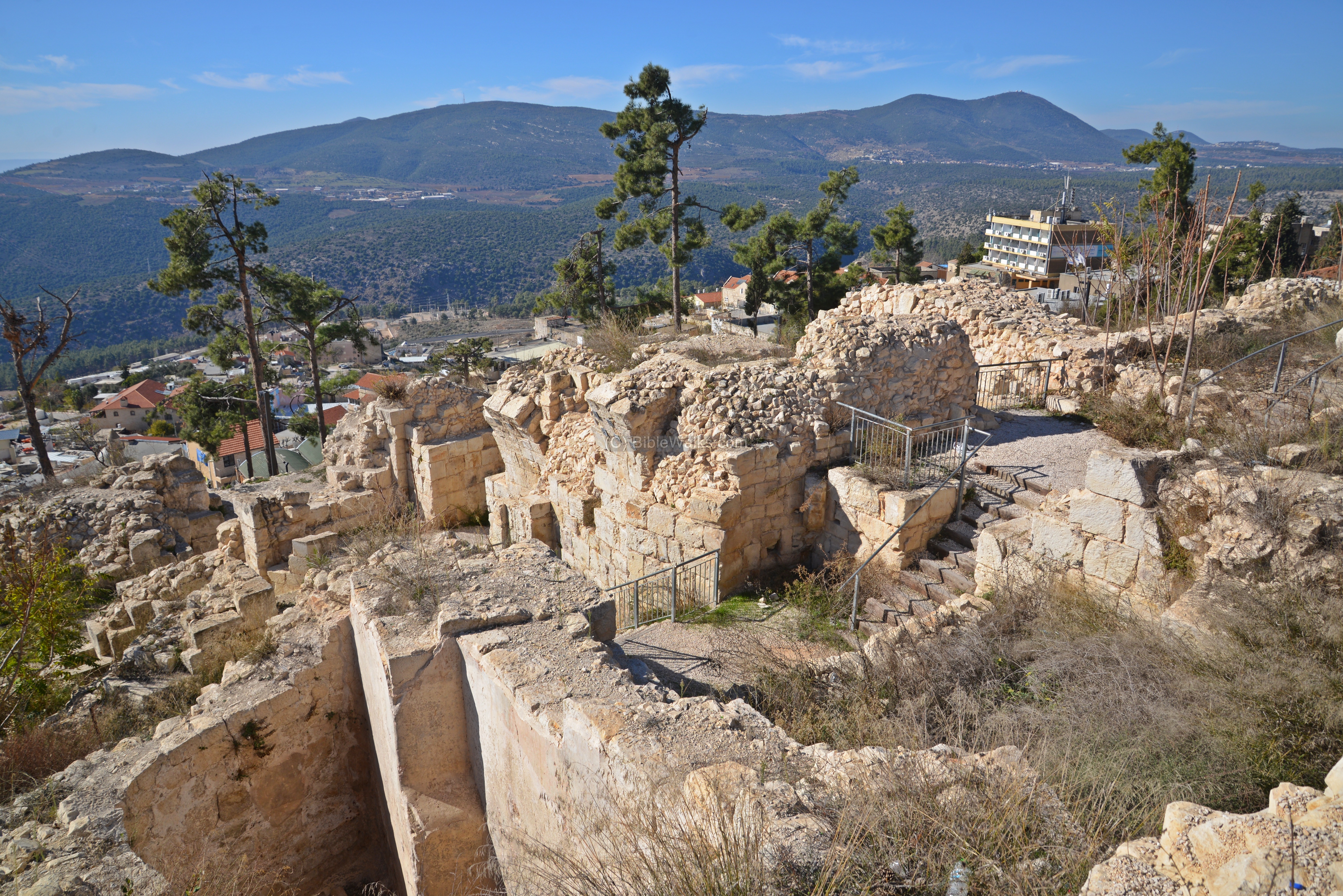 Zefat Fortress - BibleWalks 500+ sites