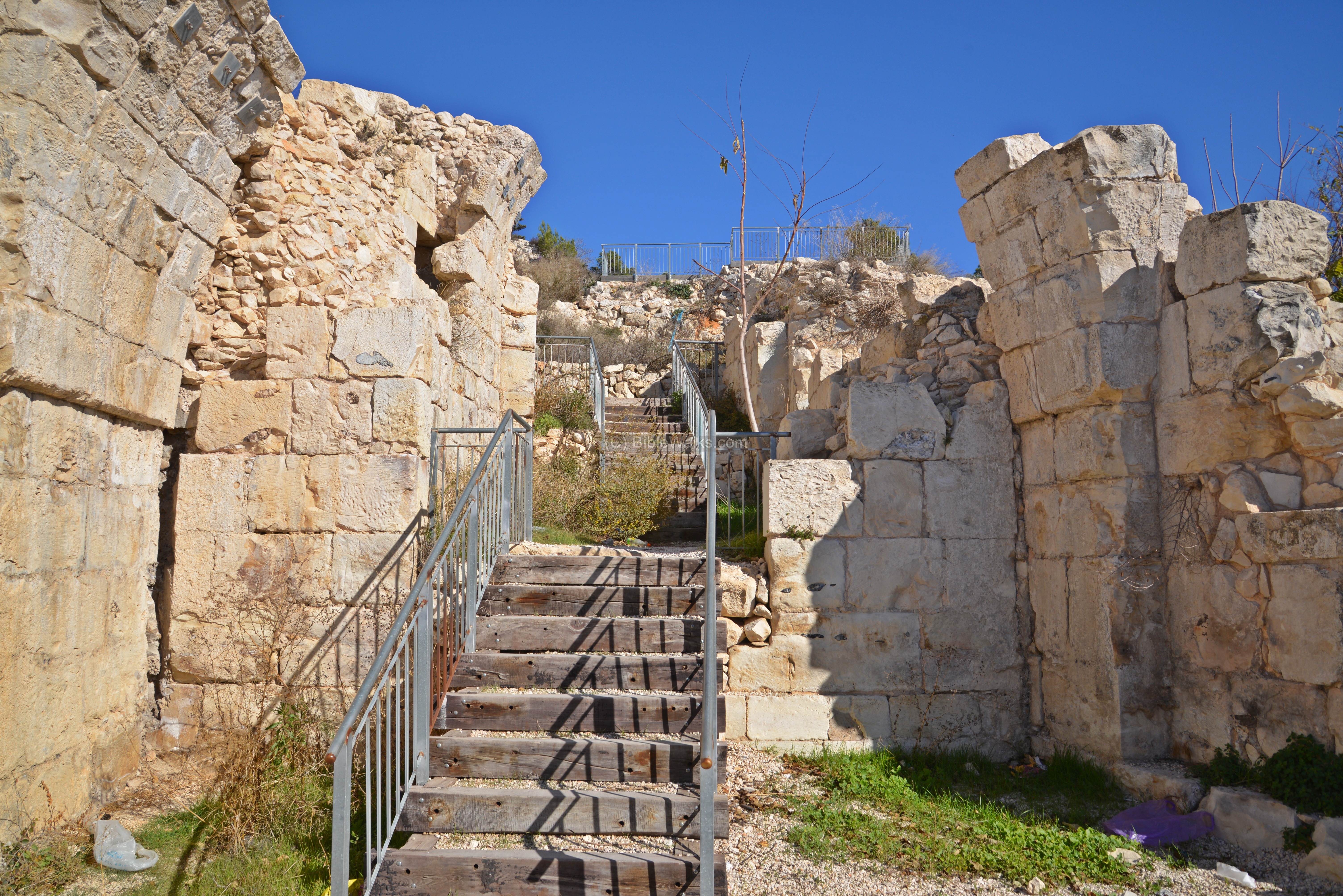 Zefat Fortress - BibleWalks 500+ sites