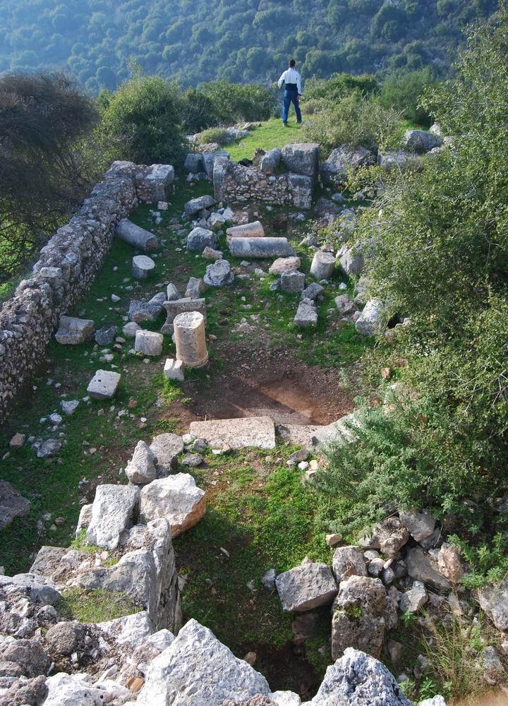 Khirbet Heskek: church plan