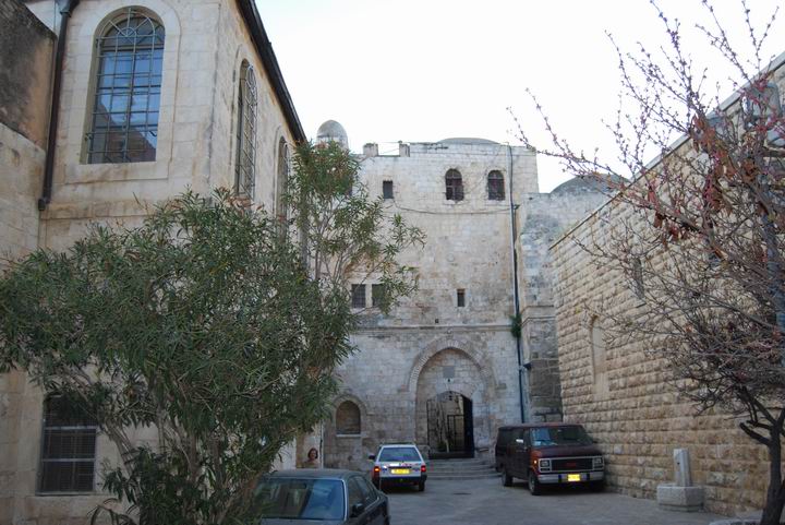 Entrance to King David's tomb