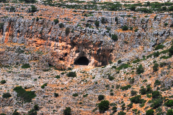 Eder caves in Namer creek - the large cave