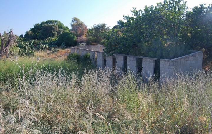 ruins of modern Pig farm, north hill
