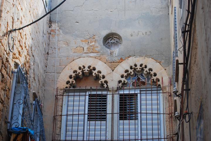 A window near St George Church, Acre