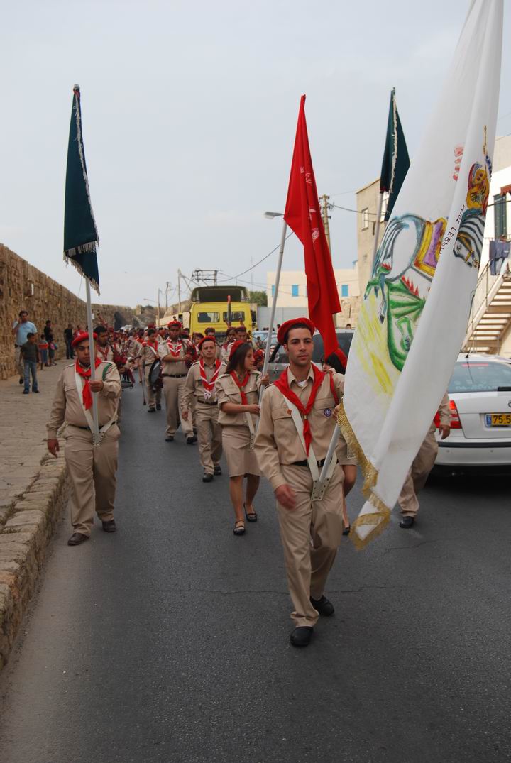 Parade on the holiday of the light - Pentecost