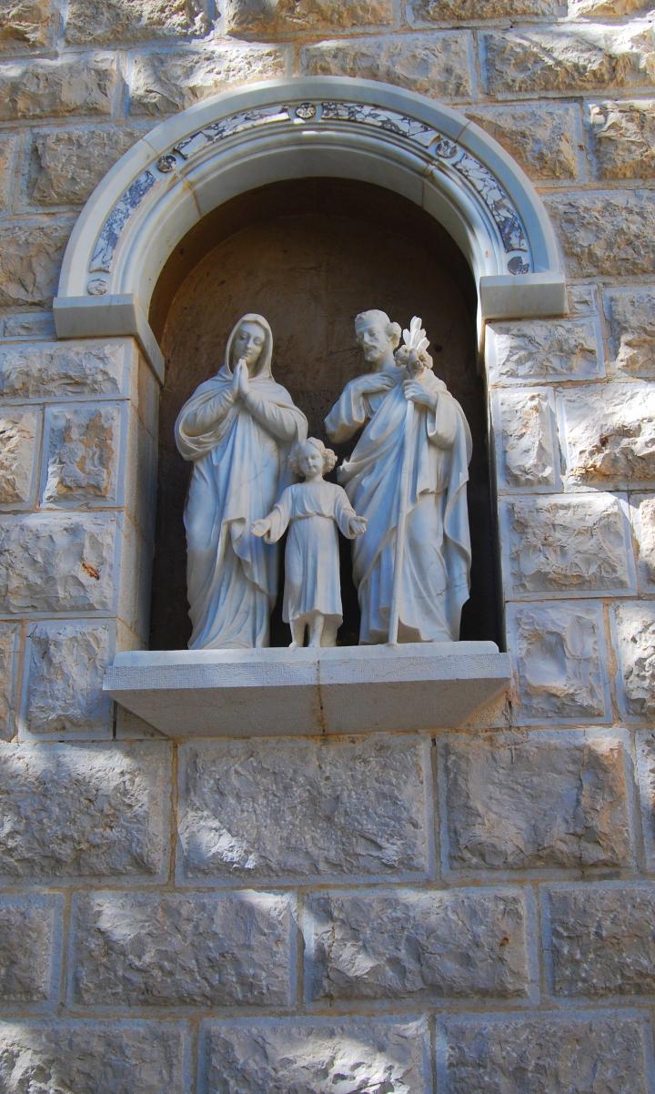 St. Joseph church: The Holy family