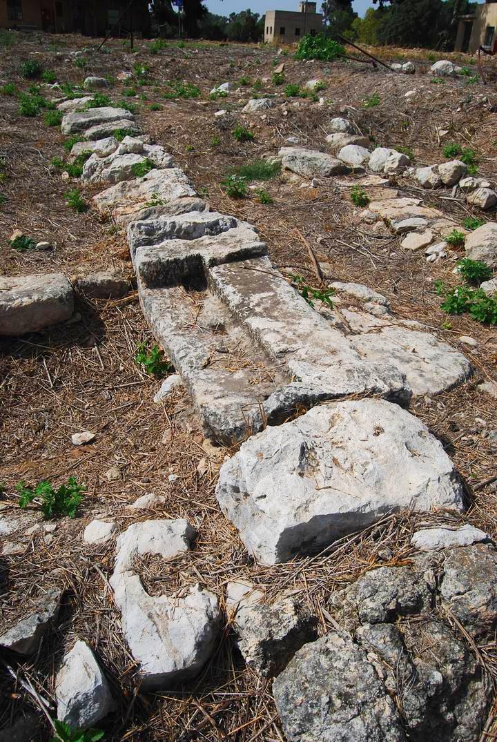 Afek, Sharon: Roman city east of the Cardo