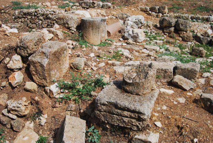 Afek, Sharon: Roman city east of the Cardo