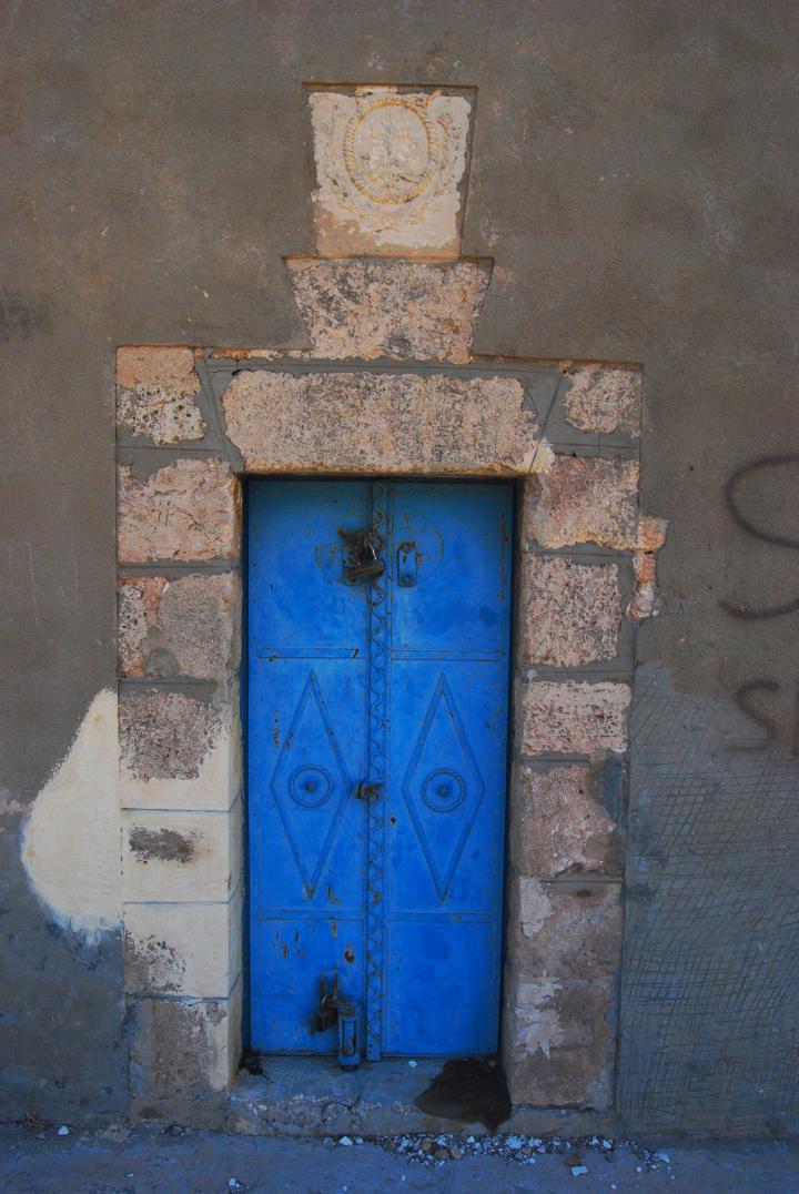 Siah Brook: Chapel's door
