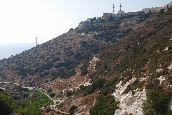 Siah brook: view towards west