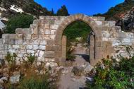 The ruins of the church in Siah Brook