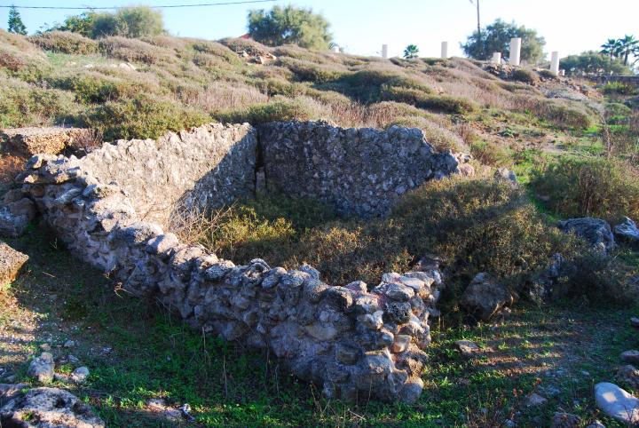 Shavey Zion: Byzantine church - ruins on the north side