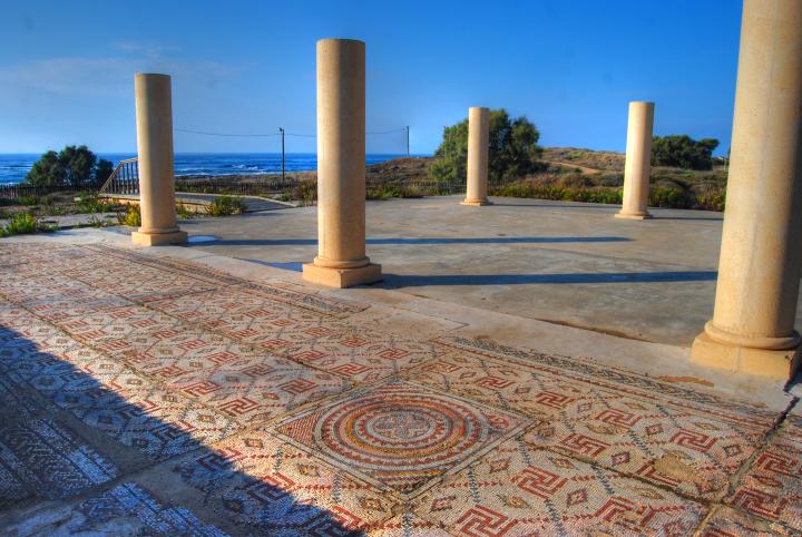 Shavey Zion: Byzantine church - south floor