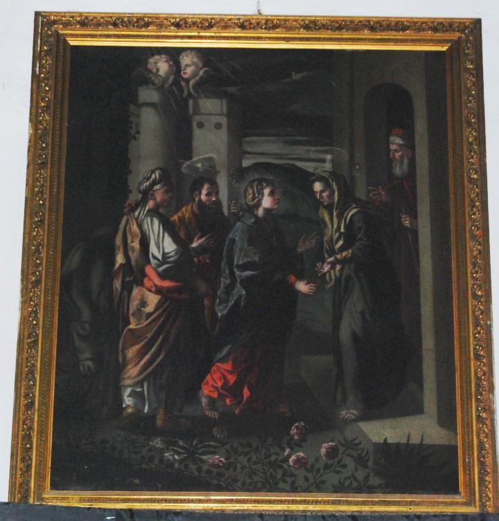 Mary visits Elizabeth and Zacharias in Ein Kerem