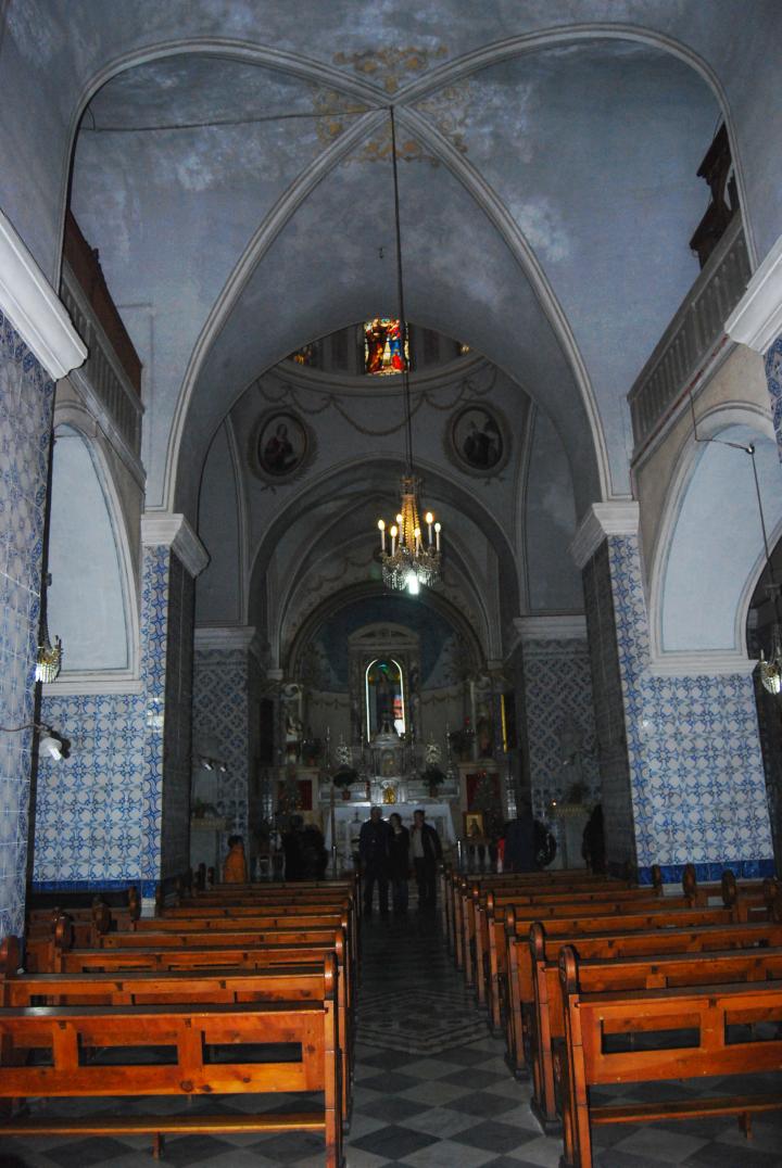 St John, Ein Kerem - hall of the church