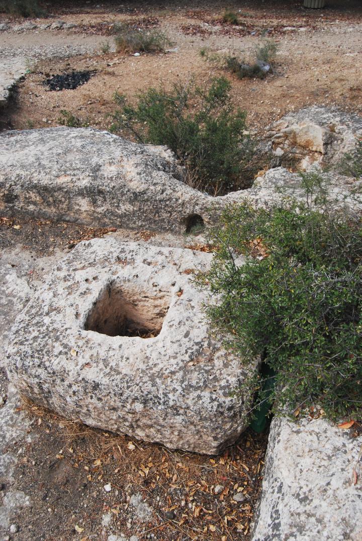 Emmaus winepress - Observation hill