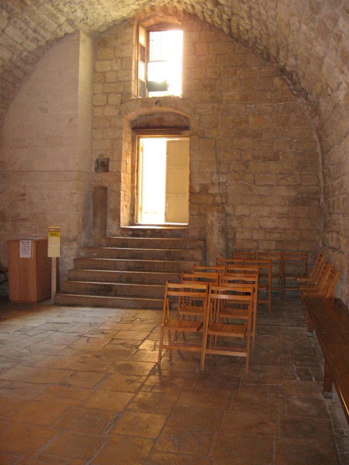Entrance of the Synagogue church