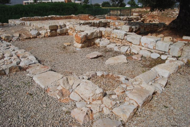 Hurvat Kav - ruins of the Byzantine monastery