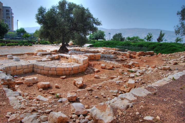 Hurvat Kav - ruins of the Byzantine church