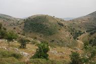 Khirbet Fachir - view from Karmi'el