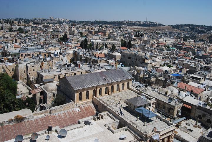 North view from Redeemer bell tower