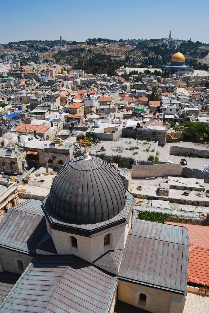 Eastern view from the bell tower