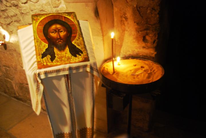 Via Dolorosa, 6th station - Holy Face church