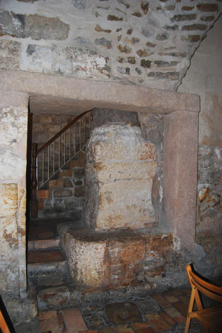 Roman column in the 7th Station